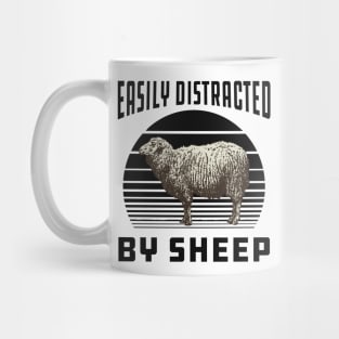 Sheep - Easily distracted by sheep Mug